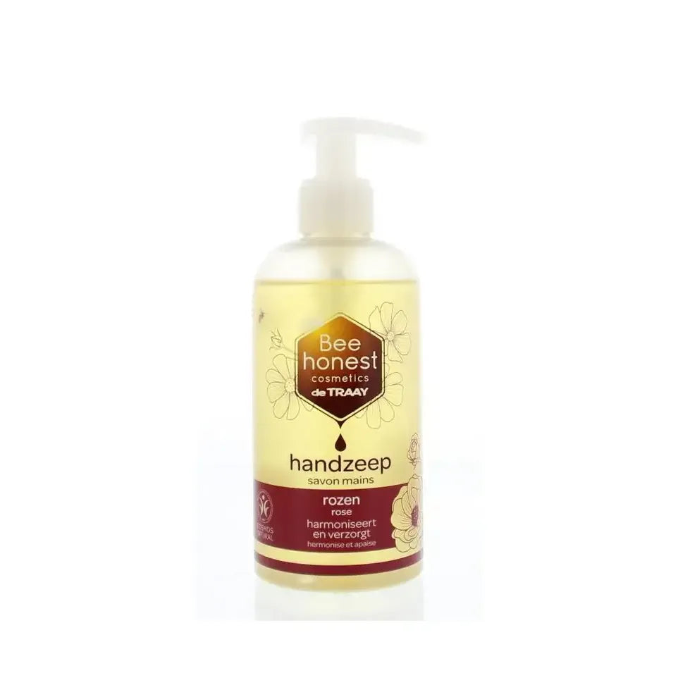 Traay Bee Honest Handzeep rozen 250 ml
