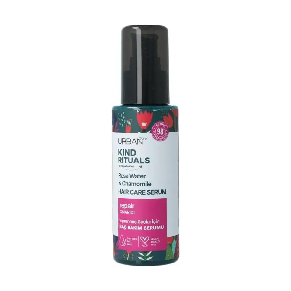Urban Care Kind rituals rose water chamomile hair serum 100 ml