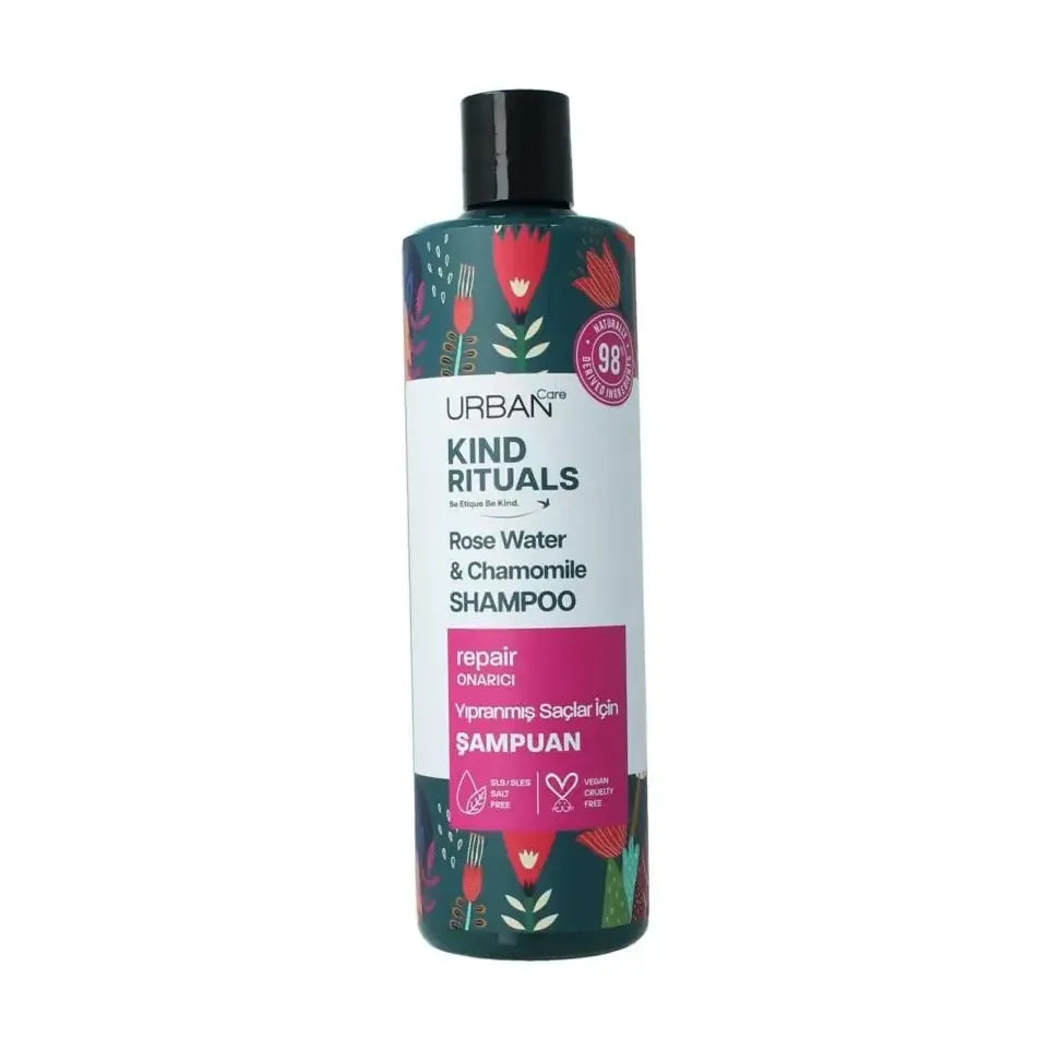 Urban Care Kind rituals rose water chamomile shampoo 400 ml