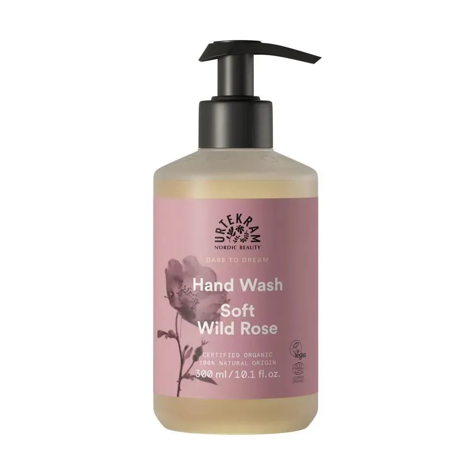 Urtekram Handzeep soft wild rose 300 ml