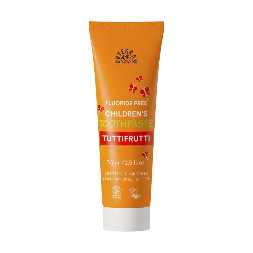 Urtekram Tandpasta kind tuttifrutti 75 ml