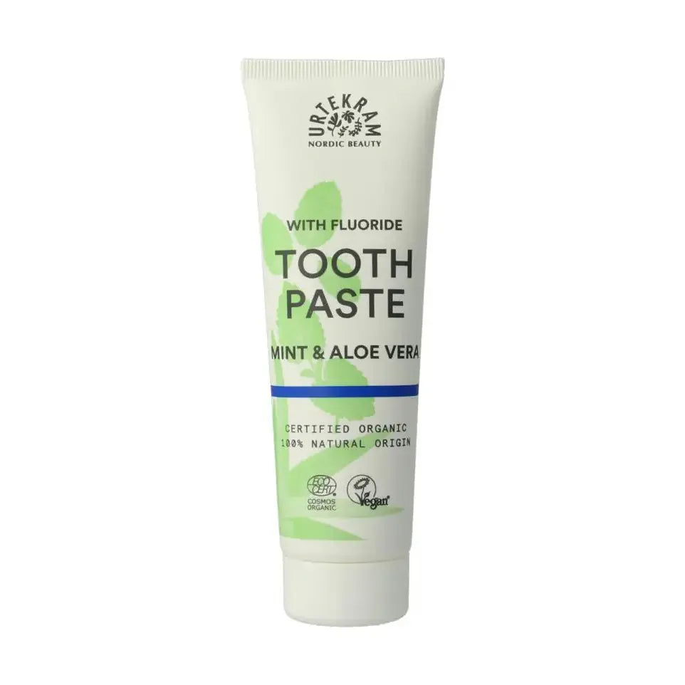Urtekram Tandpasta mint fluoride 75 ml