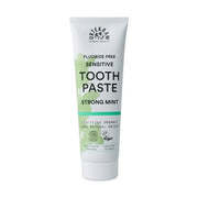 Urtekram Tandpasta sensitive strong mint 75 ml