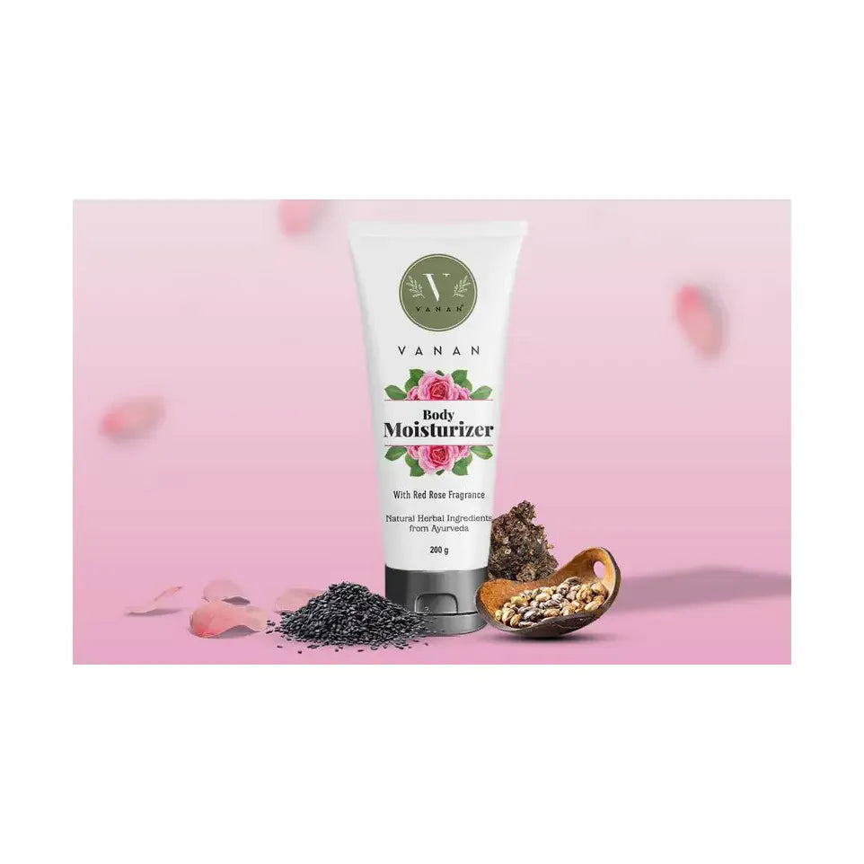 Vanan Moisterizer red rose 200 gram