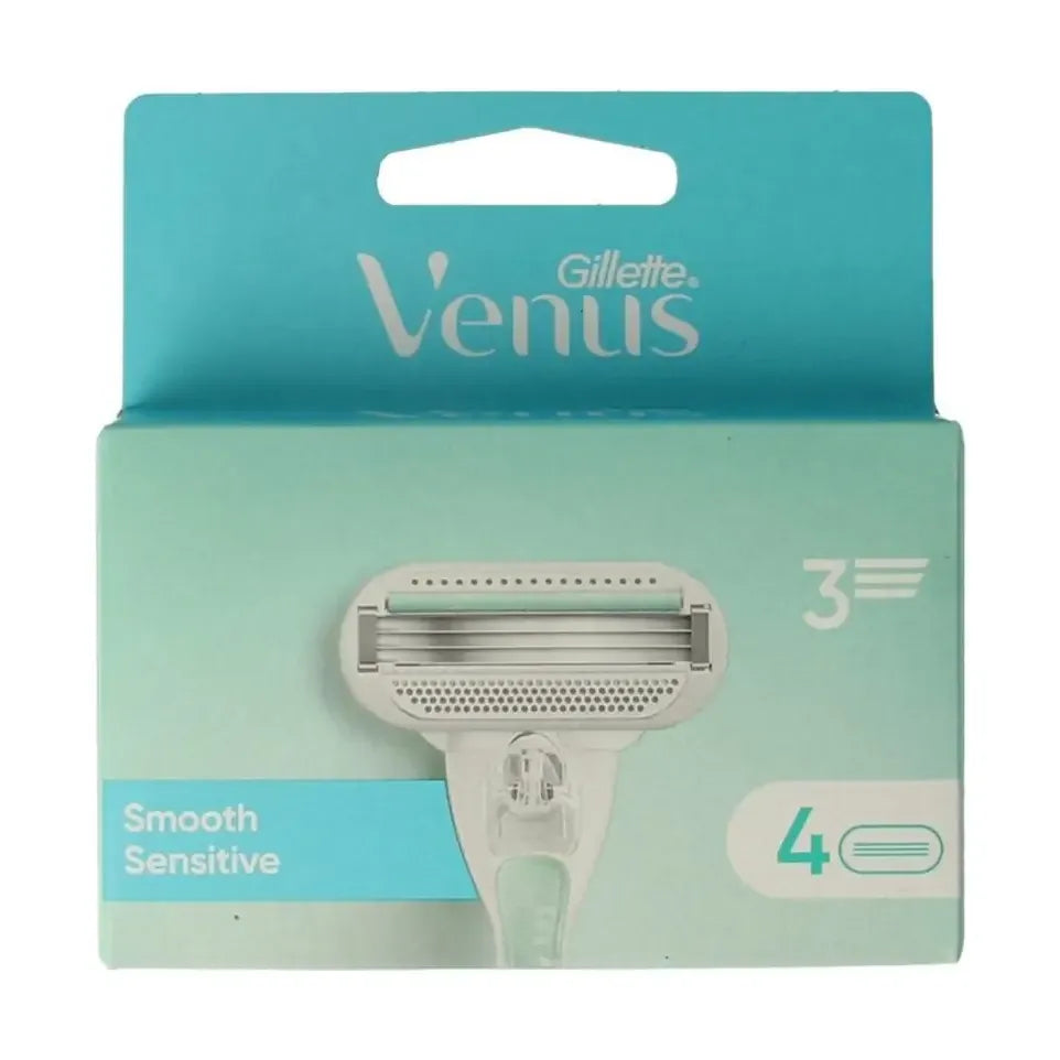 Venus smooth sensitive blades 4 stuks