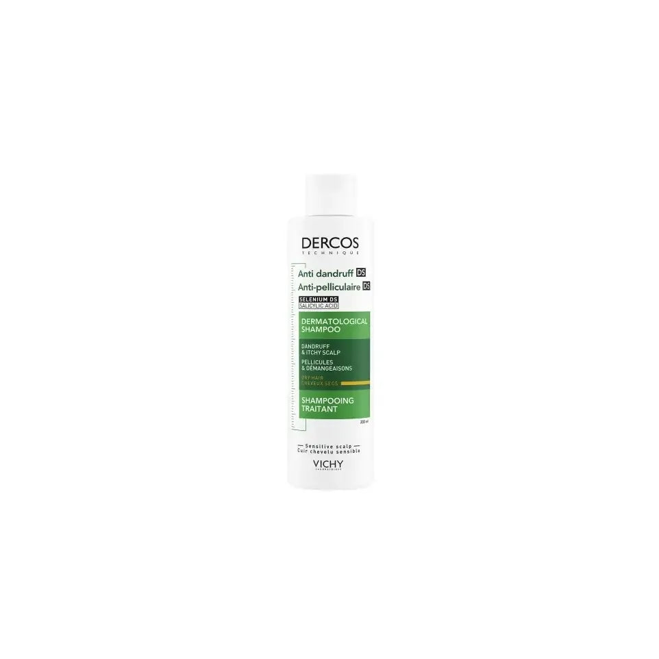 Vichy Dercos shampoo anti-roos droge schilfers 200 ml