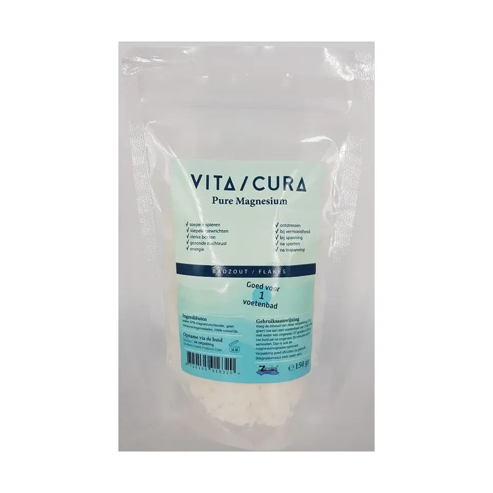 Vitacura Magnesium voetbadzout 150 gram