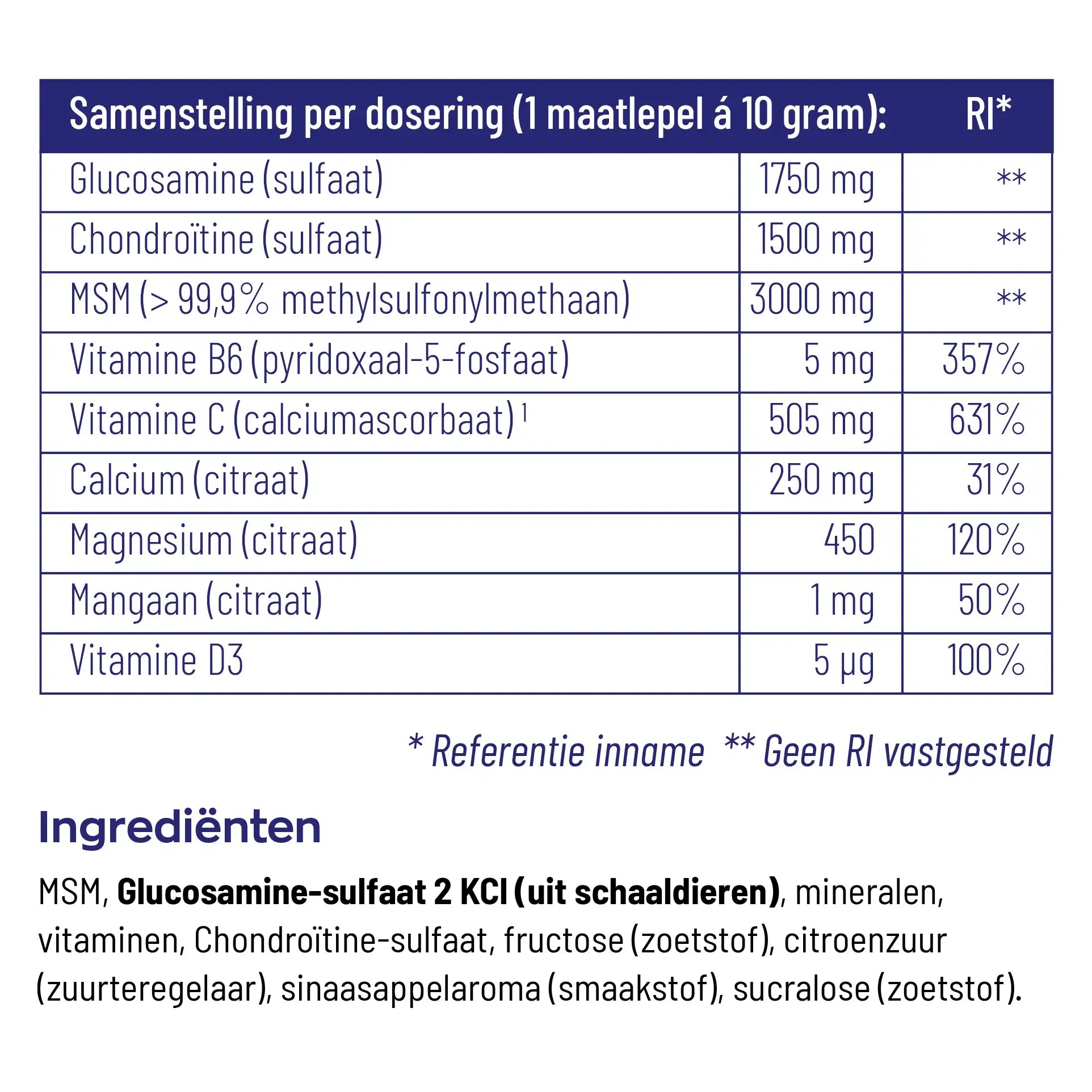 Vitakruid Atrimove poeder 880 gram