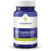 Vitakruid B12 Combi 6000 met folaat & P-5-P 60 tabletten (afbeelding 1)