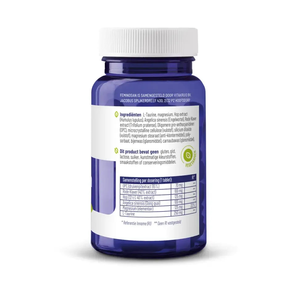 Vitakruid Feminosan 90 tabletten (afbeelding 3)