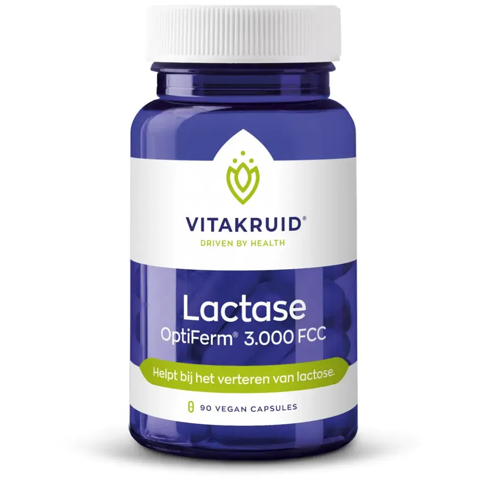 Vitakruid Lactase OptiFerm 3000 fcc 90 vcaps