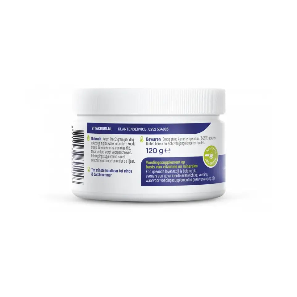 Vitakruid Magnesium Malaat met P-5-P 120 gram