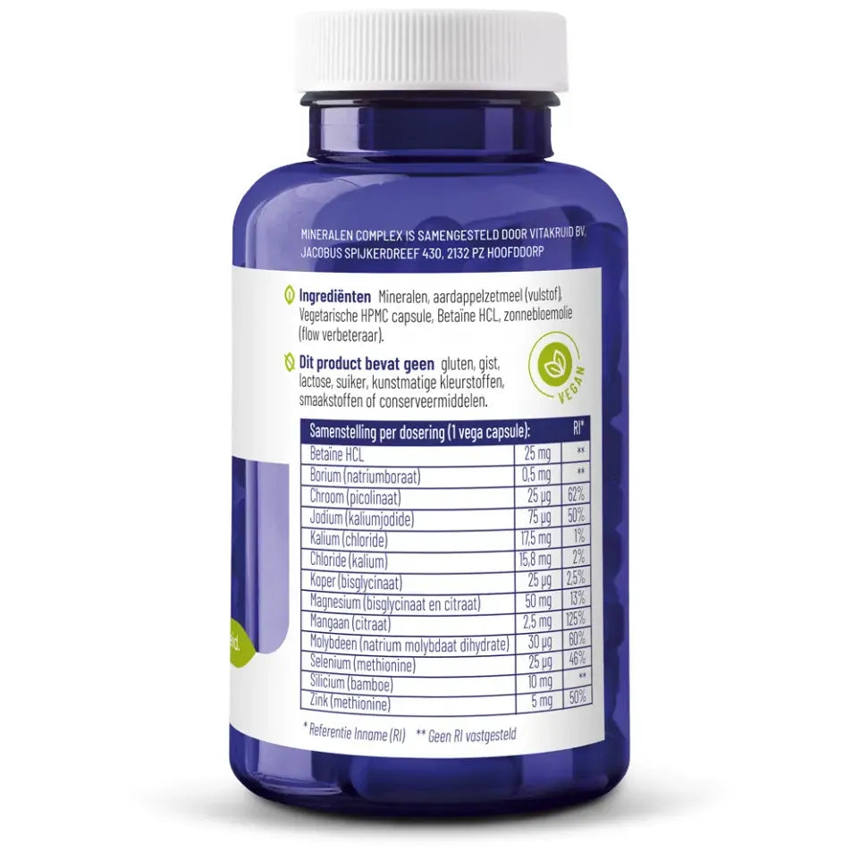 Vitakruid Mineralen complex 90 vcaps