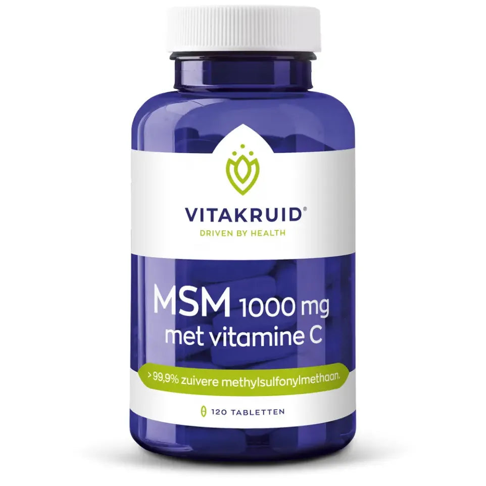 Vitakruid MSM met Vitamine C 120 tabletten