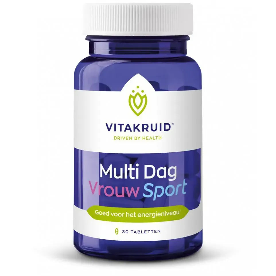 Vitakruid Multi dag & nacht vrouw sport 2 x 30 60 tabletten (afbeelding 2)