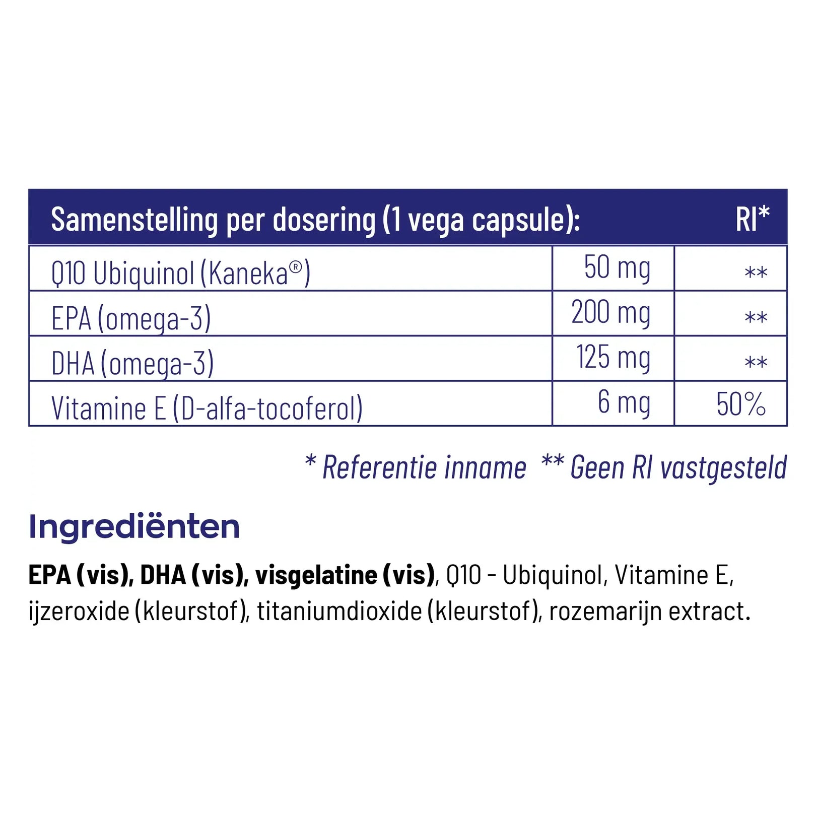 Vitakruid Q10 Ubiquinol Omega-3 60 capsules