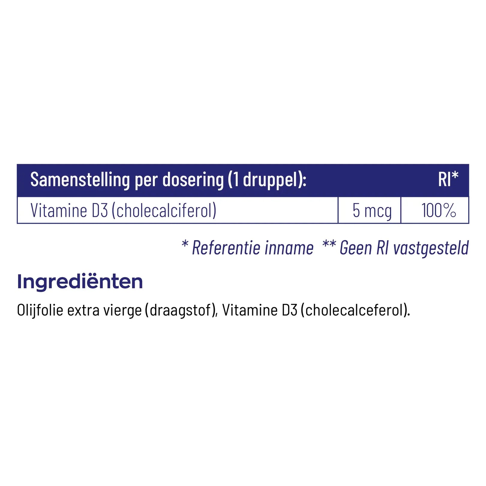 Vitakruid Vitamine D3 druppels 30 ml