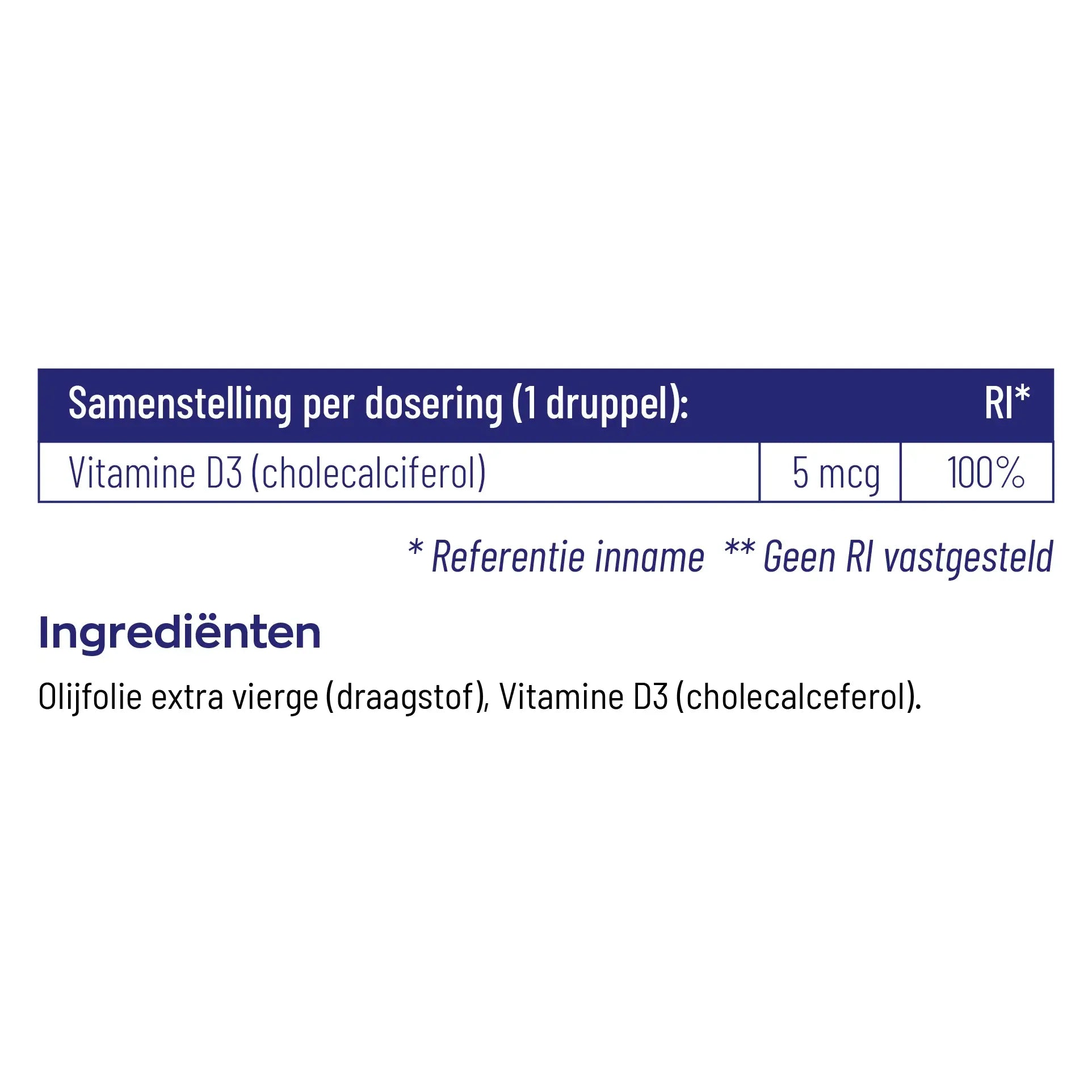 Vitakruid Vitamine D3 druppels 30 ml