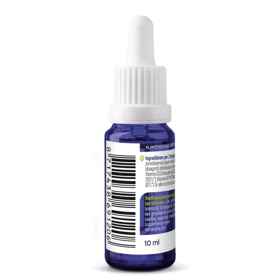 Vitakruid Vitamine D3 & K2 10 ml (afbeelding 2)