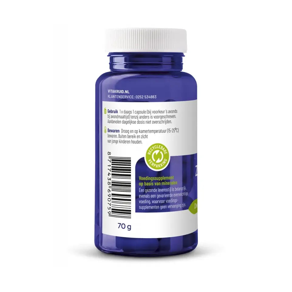 Vitakruid Zink methionine koper 90 vcaps