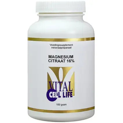 Vital Cell Life Magnesium citraat 160 mg poeder 100 gram