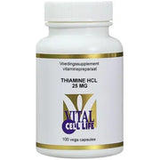 Vital Cell Life Thiamine HCL 25 mg 100 vcaps