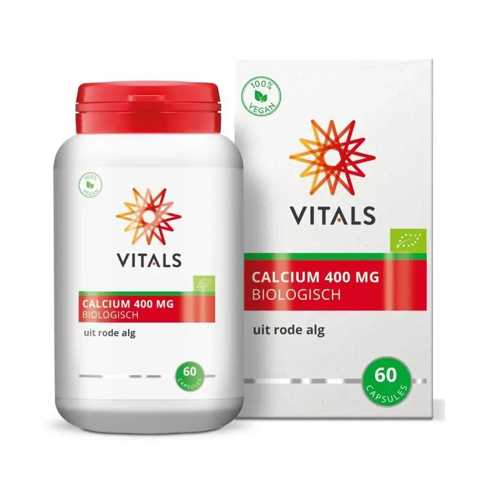 Vitals Calcium 400 mg biologisch 60 vcaps