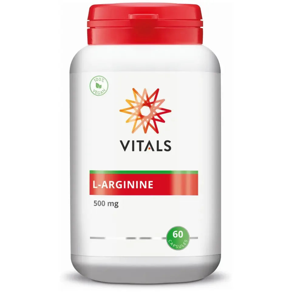 Vitals L-arginine 500 mg 60 vcaps