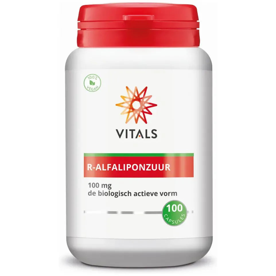 Vitals R-alfaliponzuur 100 capsules