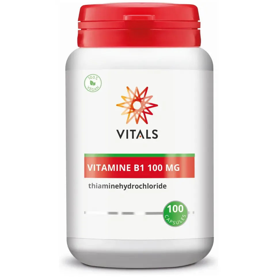 Vitals Vitamine B1 thiamine 100 mg 100 capsules