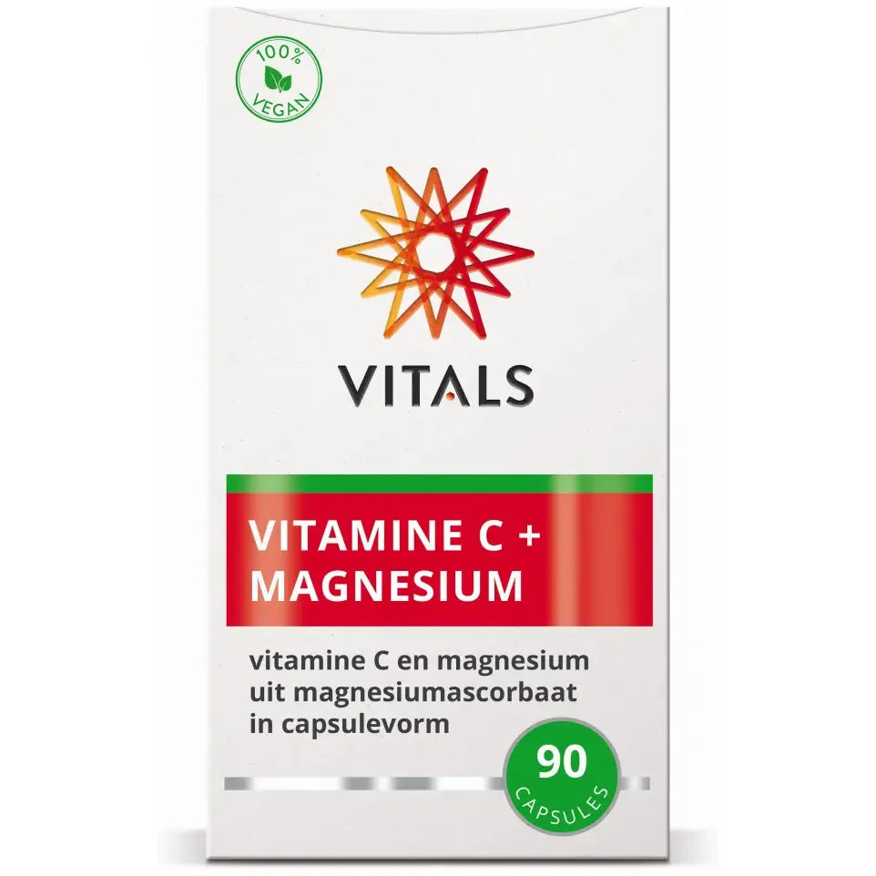 Vitals Vitamine C met magnesium 90 capsules