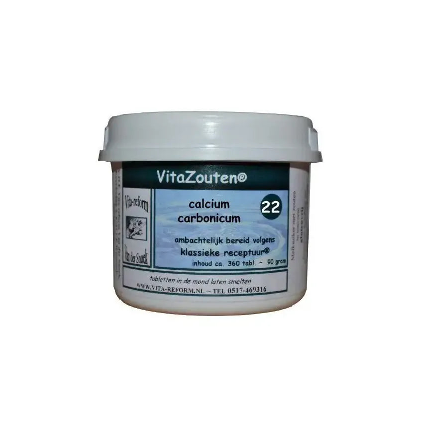 Vitazouten Calcium carbonicum VitaZout Nr. 22 360 tabletten