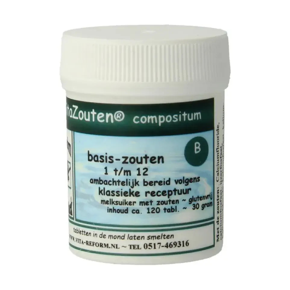 Vitazouten Compositum basis 1 t/m 12 100 tabletten