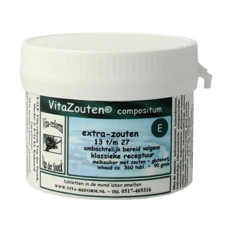 Vitazouten compositum extra 13 t/m 27 400 tabletten