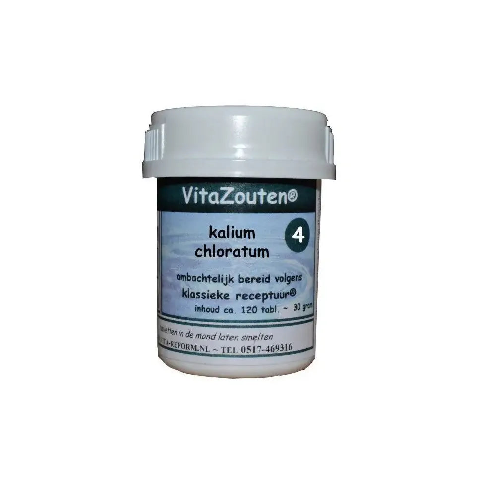 Vitazouten Kalium muriaticum/chloratum VitaZout Nr. 04 120