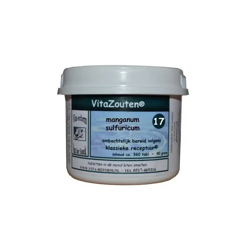 Vitazouten Manganum sulfuricum VitaZout Nr. 17 360 tabletten