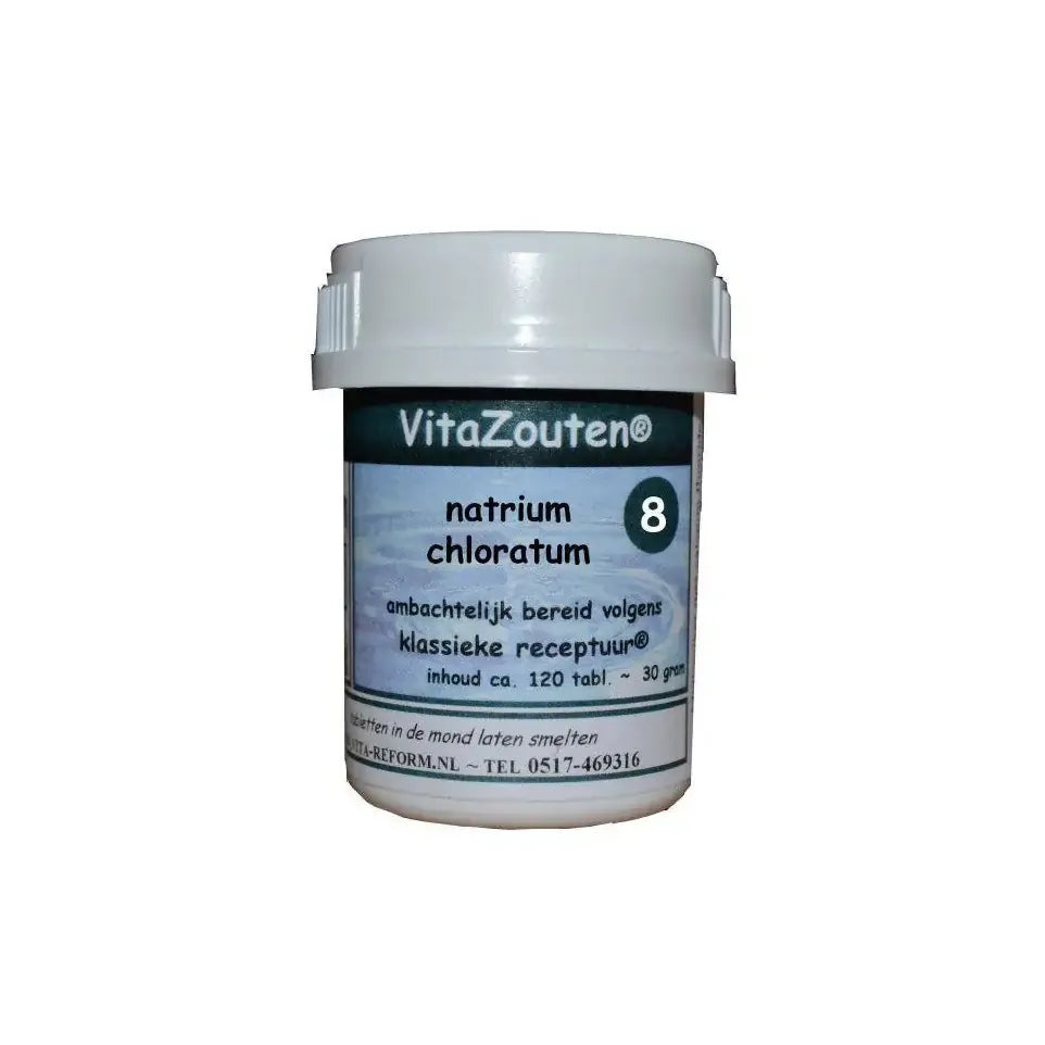 Vitazouten Natrium chloratum/mur.VitaZout Nr. 08 120 tabletten