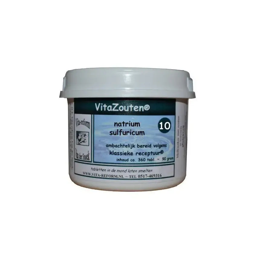 Vitazouten Natrium sulfuricum VitaZout Nr. 10 360 tabletten