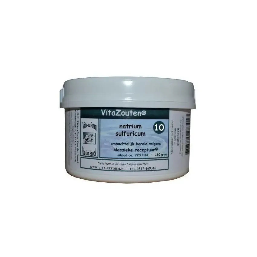 Vitazouten Natrium sulfuricum VitaZout Nr. 10 720 tabletten