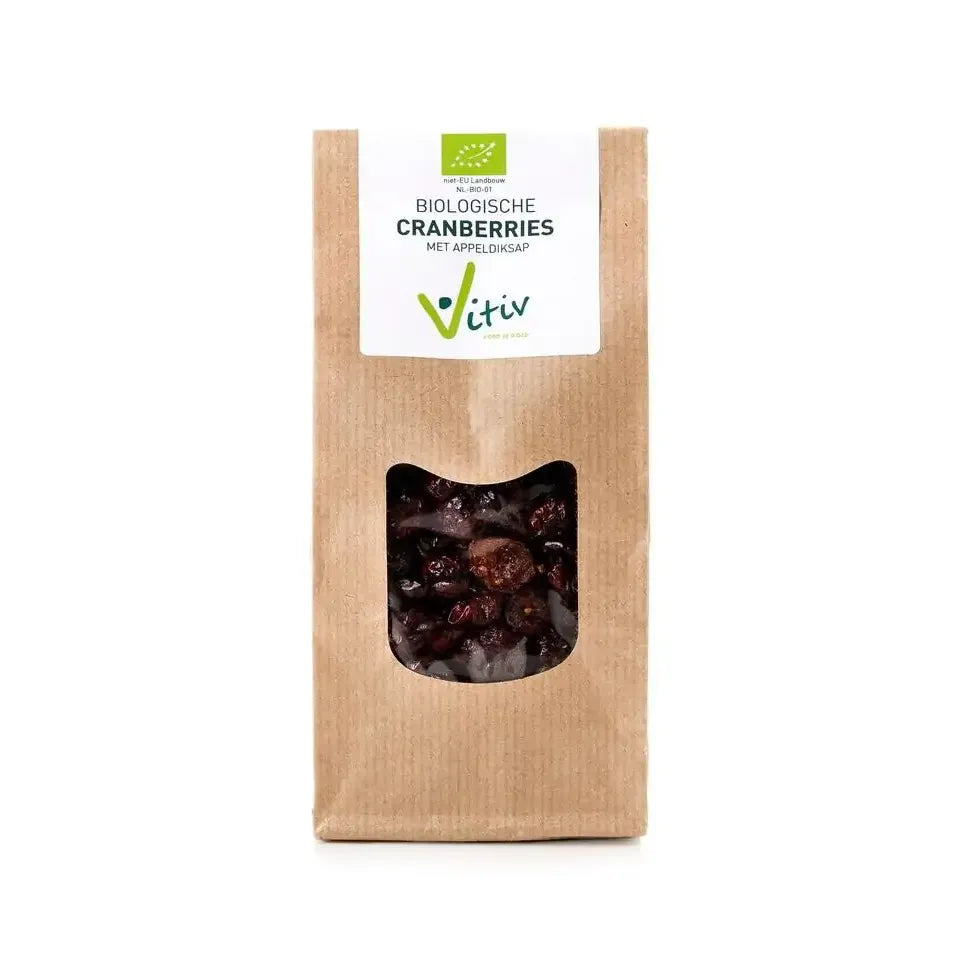 Vitiv Cranberries appeldiksap 250 gram