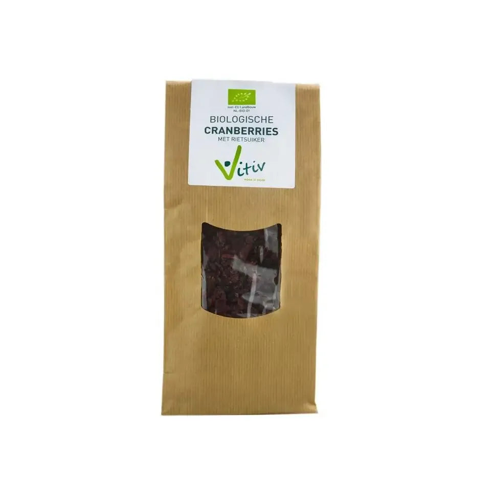 Vitiv Cranberries rietsuiker 250 gram