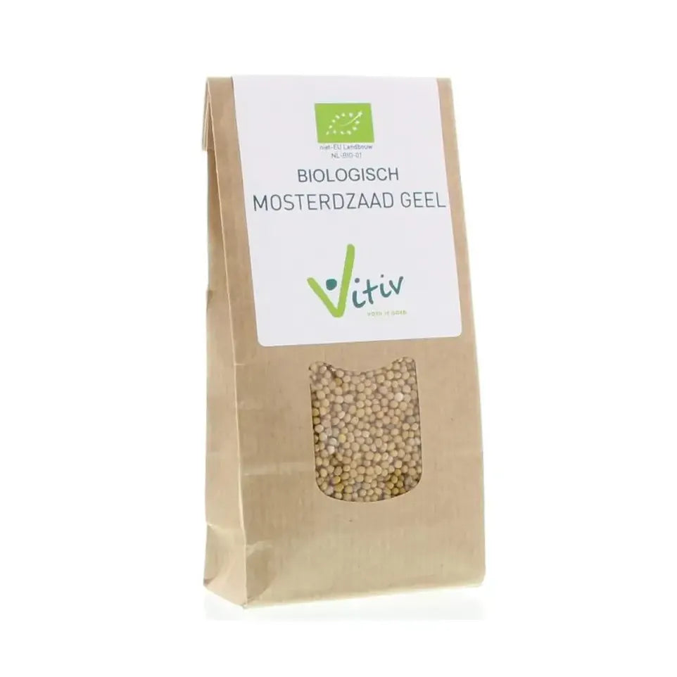 Vitiv Geel mosterdzaad 100 gram