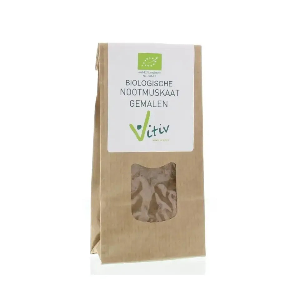 Vitiv Nootmuskaat gemalen 40 gram