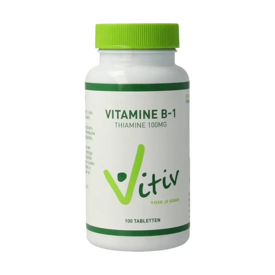 Vitiv vit b1 100 mcg 100 tabletten