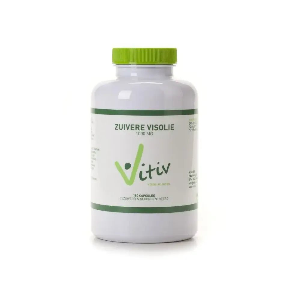 Vitiv Zuivere visolie 1000 mg 180 capsules
