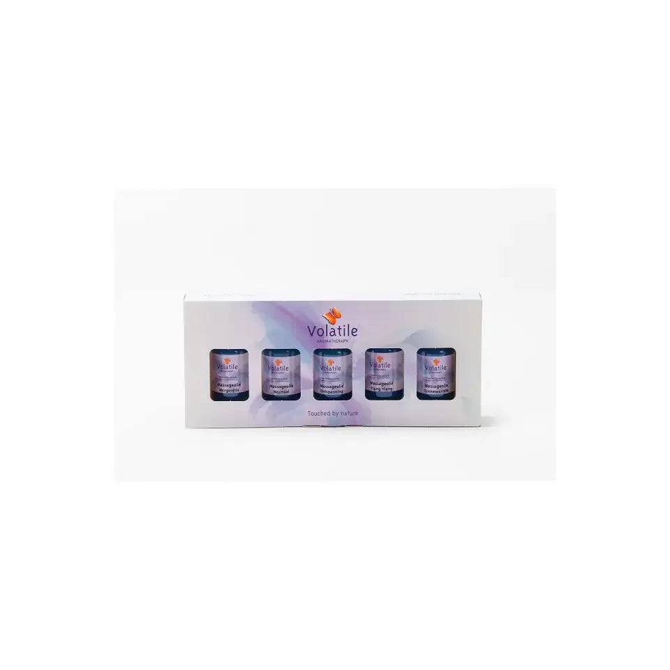Volatile Cadeauverpakking massageolie 5x30 ml