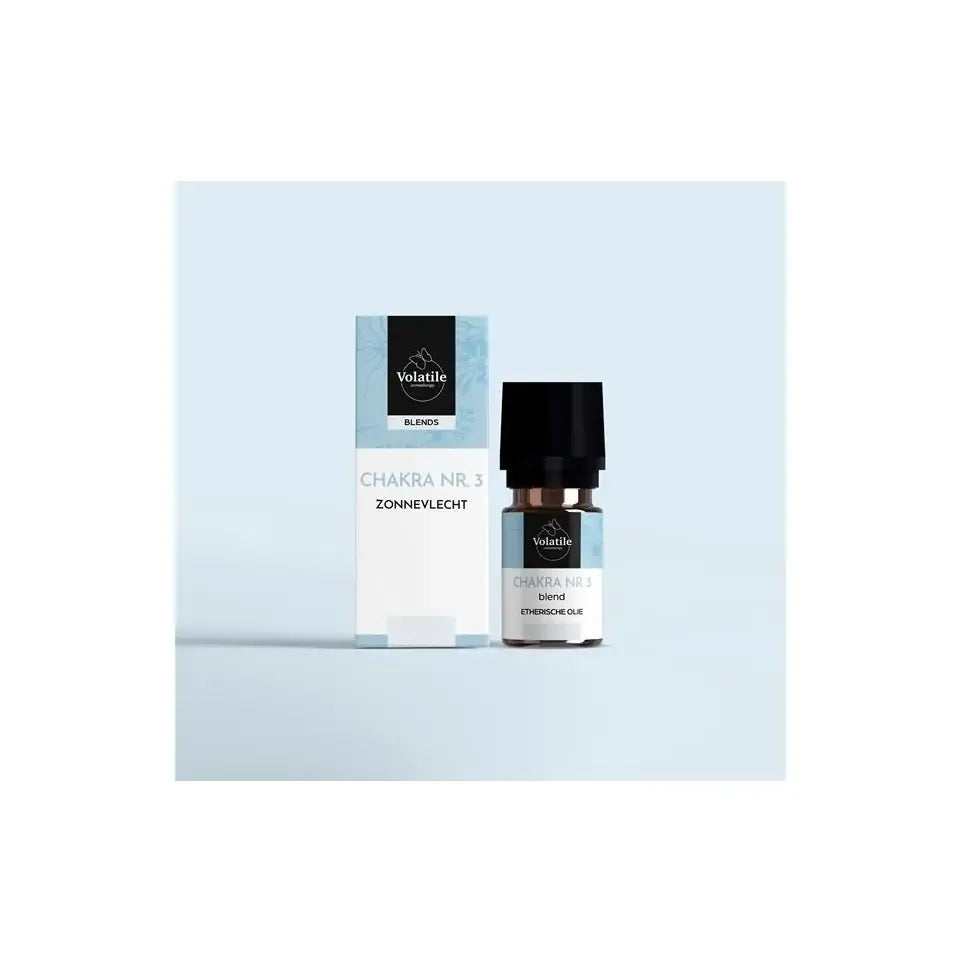 Volatile Chakra olie 3 zonnevlecht puur 5 ml