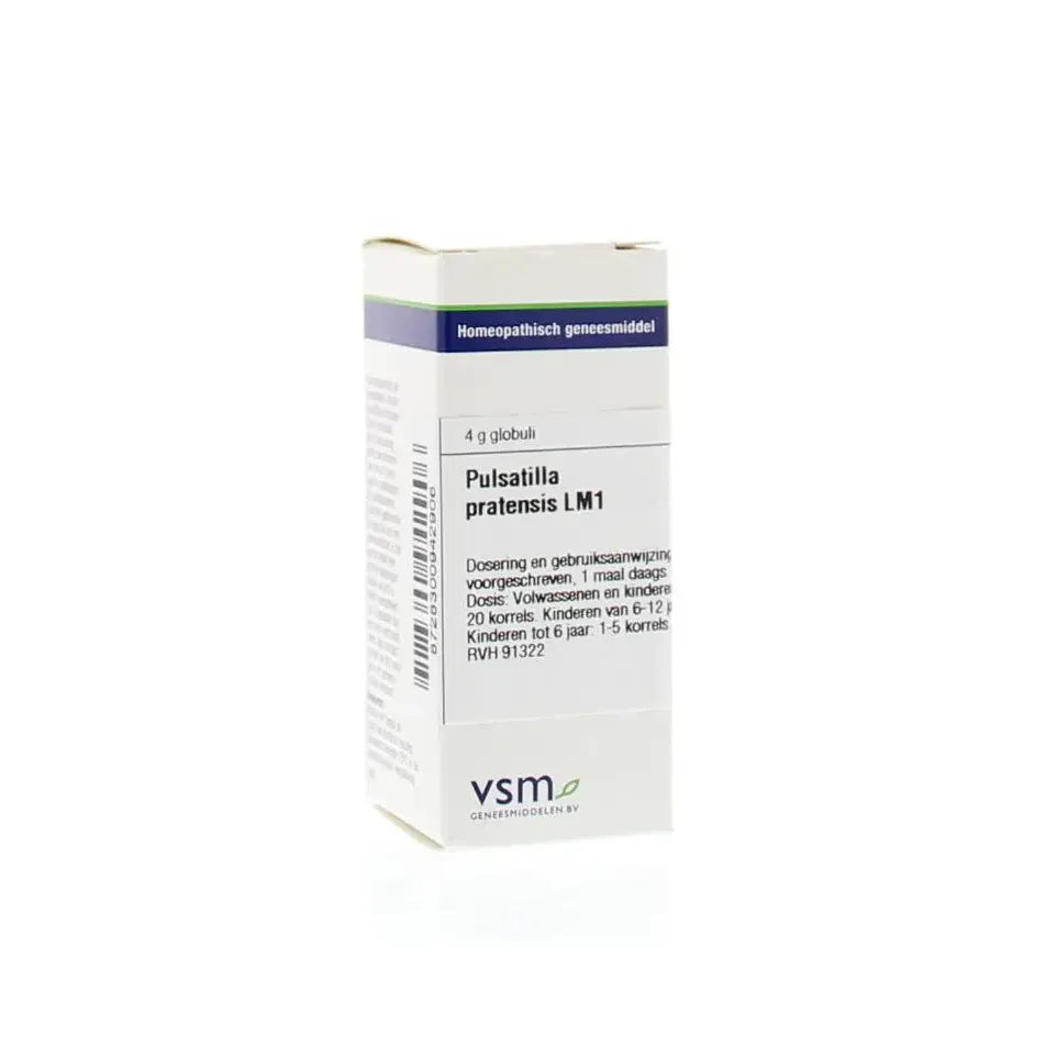 VSM Pulsatilla pratensis LM1 4 gram globuli