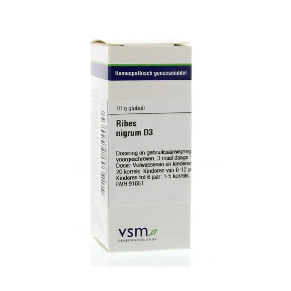 VSM Ribes nigrum D3 10 gram globuli