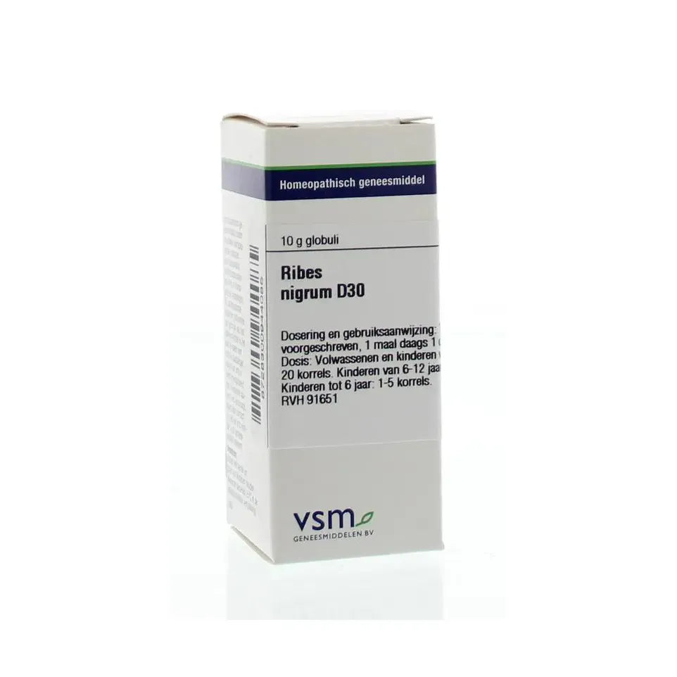 VSM Ribes nigrum D30 10 gram globuli